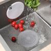 2Pcs Non-slip Sink Strainer High Elasticity Practical Handle Design Hair Catcher