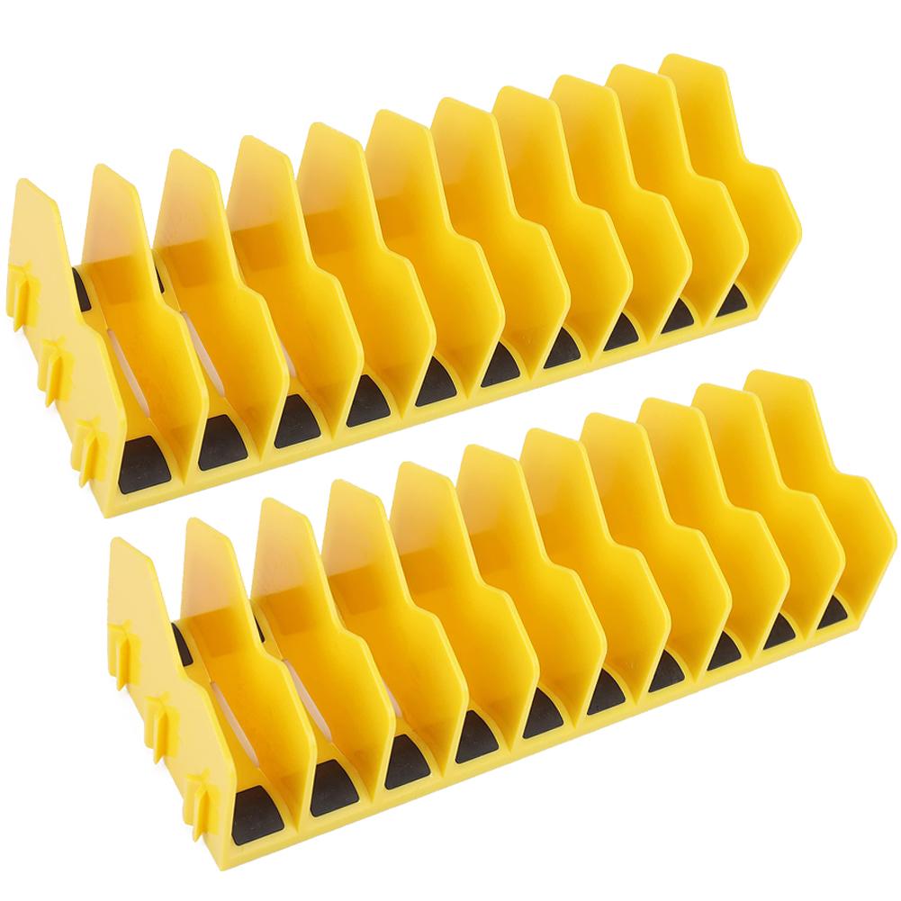 Органайзер для плоскогубцев 10 слотов Экономия места Держите плоскогубцы, кусачки, гаечный ключ организованными в ящике для инструментов, ящике для инструментов, гаражной полке для хранения инструментов