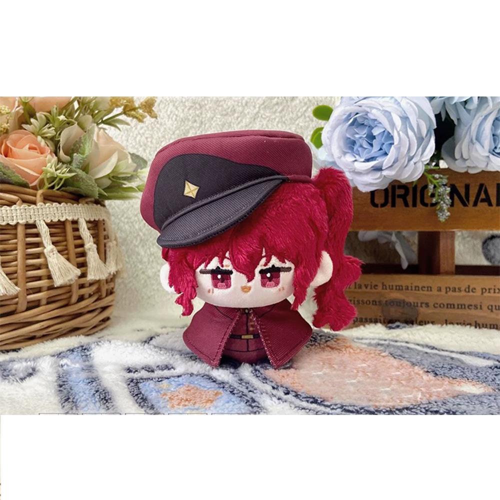 Anime Dazai Osamu Plush Sigma plush Doll Nikolai Gogol soft Pendant Keychain Ookura Teruko plushies Cute Anime Toys Gifts 12cm