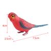 Simulation Parrot Figurine Bird Animal Sculpture for Micro Landscape DIY Landscaping Bath Toys Party Favors Cake Toppers