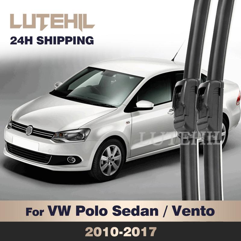 For VW Polo Sedan / Vento 2010-2017 2011 2012 2013 2014 2015 2016 Wiper Front Wiper Blades Windshield Windscreen Window 24"+16"