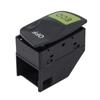 Ignition Switch Power Start Stop ABS Plastic Direct Replacement Compact Design Single Button 4-pin Terminal BLACK