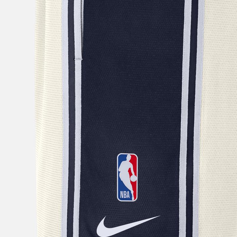 Nike Мужские шорты Dri-Fit NBA с цветными блоками на шнурке Phantom White DR2076-030