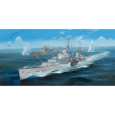 Trumpeter 1/350 Британский легкий крейсер HMS Argonaut Пластиковая модель 05367 (Корабль)
