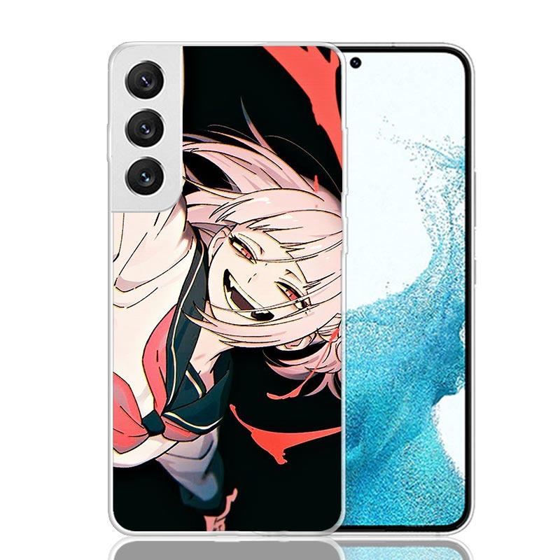 Himiko Toga Waifu Anime My Hero Case Phone Cover for Samsung Galaxy S24 S25 Ultra S23 Plus S22 + S21 S20 FE S10 S25Plus Trend Fu
