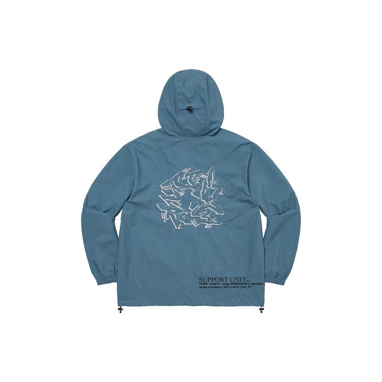 Supreme Куртка Support Unit из нейлона рипстоп 'Зелено-коричневая' Мужская SUP-FW21-166