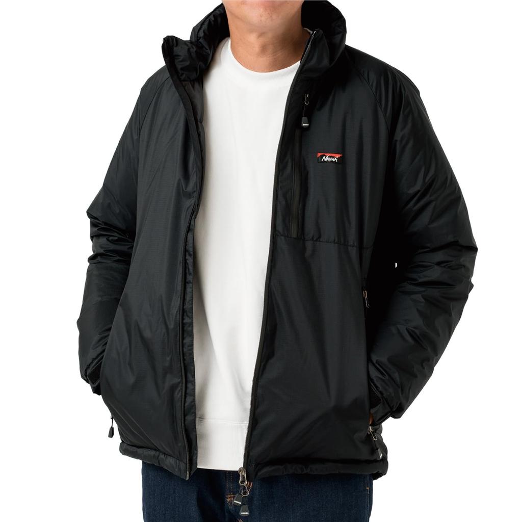 Модель по специальному заказу ПУХОВИК AURORATEX С ВОРОТНИКОМ-СТОЙКОЙ КУРТКА-СТОЙКА ПУХОВИК Auroratex [Nanga] (XL, ЧЕРНЫЙ)