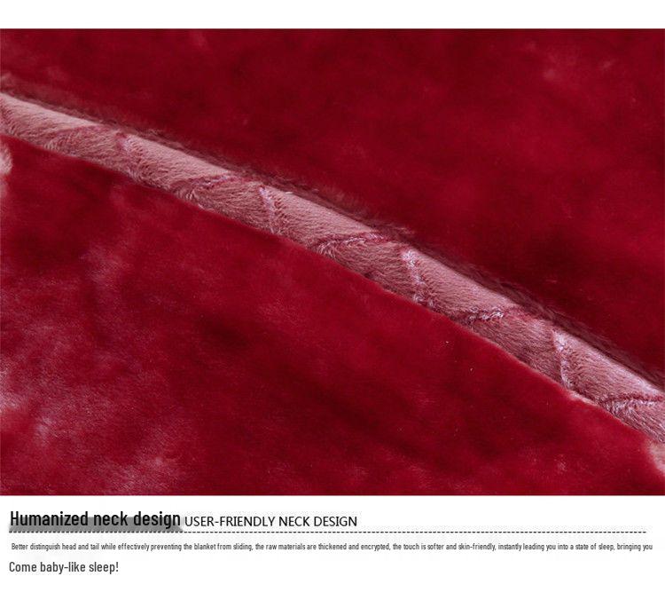 G5Z Двухслойное Утолщенное Рашель Одеяло - Уютное Осенне-Зимнее Покрывало для Пар или Свадебное Покрывало