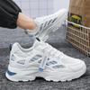 Summer Soft Sole Anti Slip Outdoor Running Shoes Men's Breathable Sports Casual Mesh Shoes Student Fashion Trendy Urban Shoes