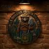 Ranger Themed Wall Decor Only You Can Prevent Wildfires Metal Sign, Vintage Round Bear Sheltered Outdoor Space Decoration Hanging Decor, Funny
