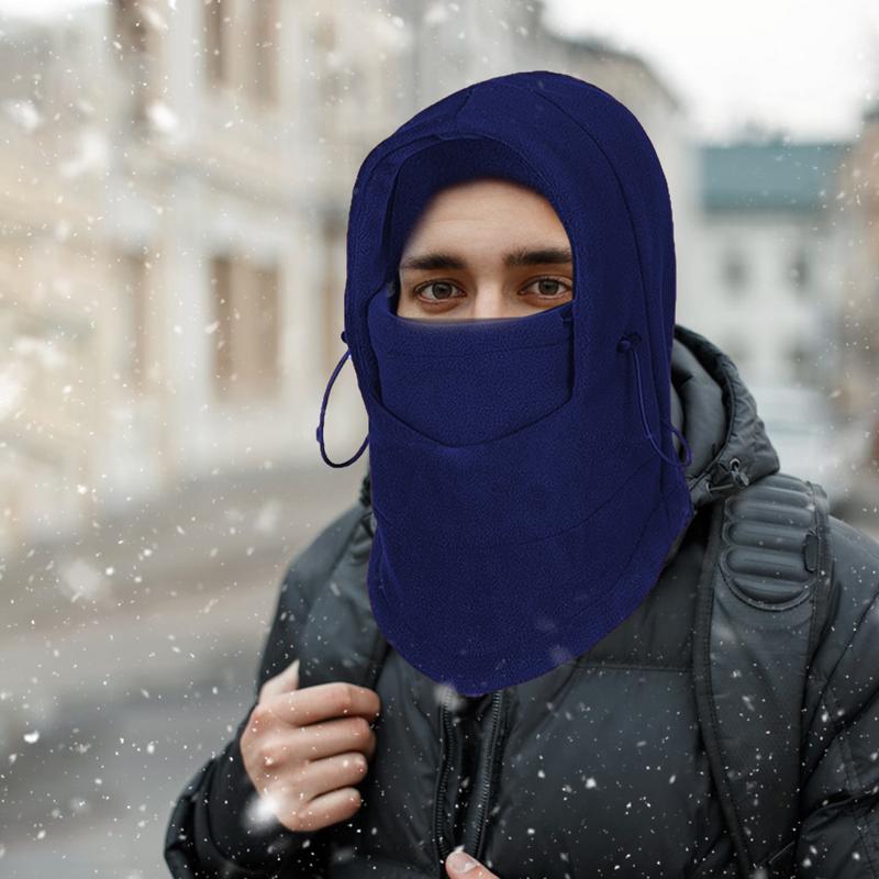Зимний чехол для лица, зимний плюшевый капюшон, женская утепленная шея, защитный чехол для лица, теплая лыжная шапка-капюшон, чехол для лица в холодную погоду