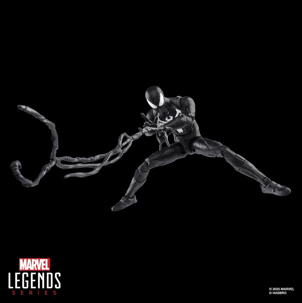 Hasbro MARVEL Серия Marvel Legends Gamerverse Питер Паркер Черный 2 Воссозданный из видеоигры Коллекционная фигурка 15 см G0834 Аутентичный костюм,