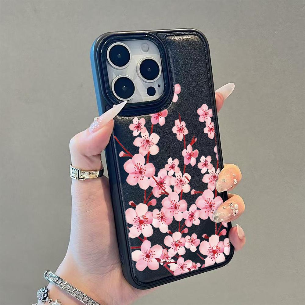 Чехол для телефона с цветами кофейного цвета для iPhone 17 17Air 16 15 Чехол для iPhone 11 13 12 14 Pro Max 16 15 14 Plus Чехол-накладка Funda