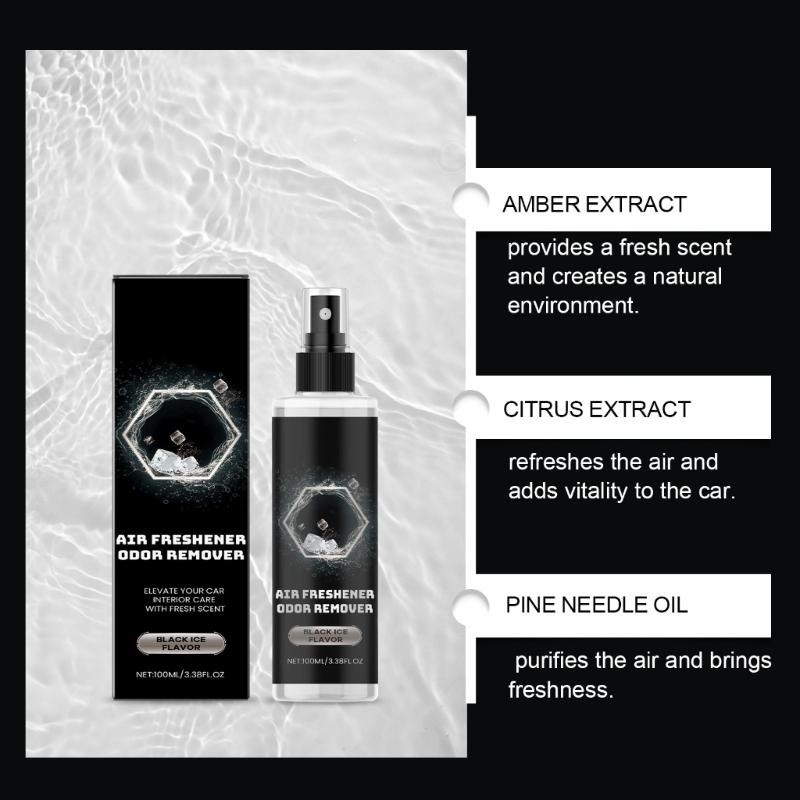 Air Freshener Sprayer for Room & Car Car Fragrances Auto Deodorization Sprayer 100ml Air Purification