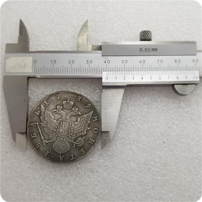 1789 Russian USSR Commemorative Collectible Souvenirs Silver Coins