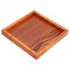 Small Portable Shape Solid Wood Tea Coffee Snack Food Meals Serving Tray Dinning Serving Tray Dinner Plate wooden tray