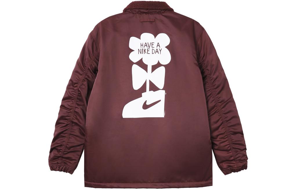 Nike Jackets Men's Burgundy Lapel Moderate Other DQ4192-638