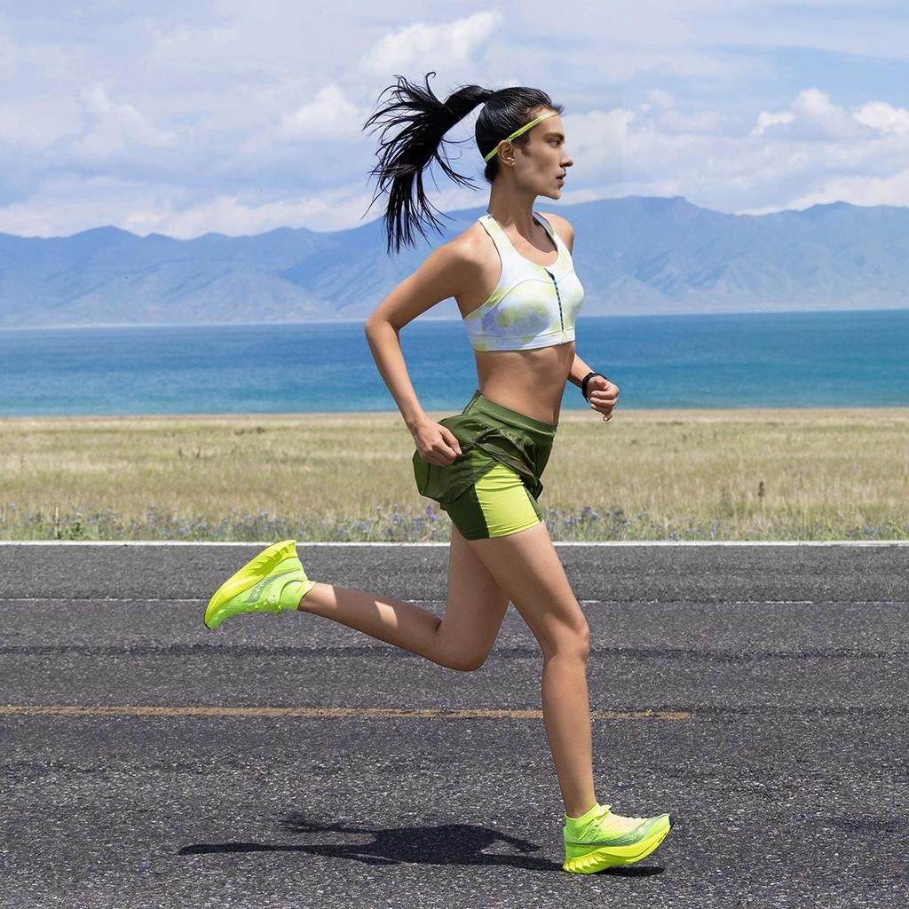 SAUCONY Endorphin Pro 4 Citron Мужские кроссовки Зеленый Серебристый S20939-223