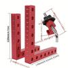 3/6/12/16Pcs Auxiliary Fixture Corner Clamp Fixing Clip Positioning Squares  Panel Clamping