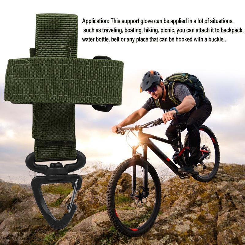 Многоцелевые перчатки Рабочие перчатки с крючками Перчатки с защитным зажимом Перчатки для активного отдыха Альпинистская веревка Анти-потеряшка Кемпинг Подвесной карабин