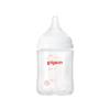 Pigeon Breastfeeding Feeling Baby for Ages 0 Months and Made of Glass That Cools Quickly and Is for Hygiene Bottle, 160ml, Up, Heat-resistant