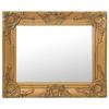 VidaXL Wall Mirror Baroque Style 50x40 Cm Gold 320309