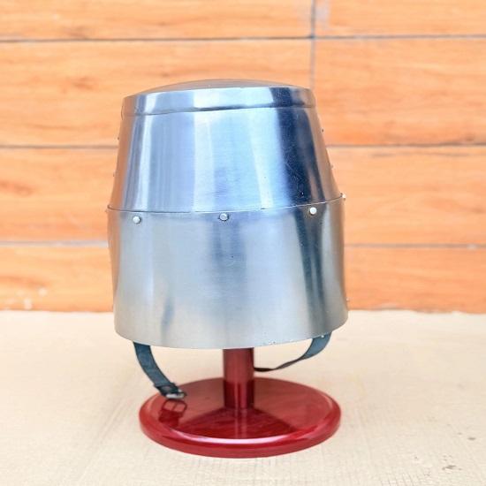 Шлем Серебряного Тамплиера  Средневековый Шлем Крестоносца  LARP Косплей Костюм на Хэллоуин Лучший Подарок Хэллоуин