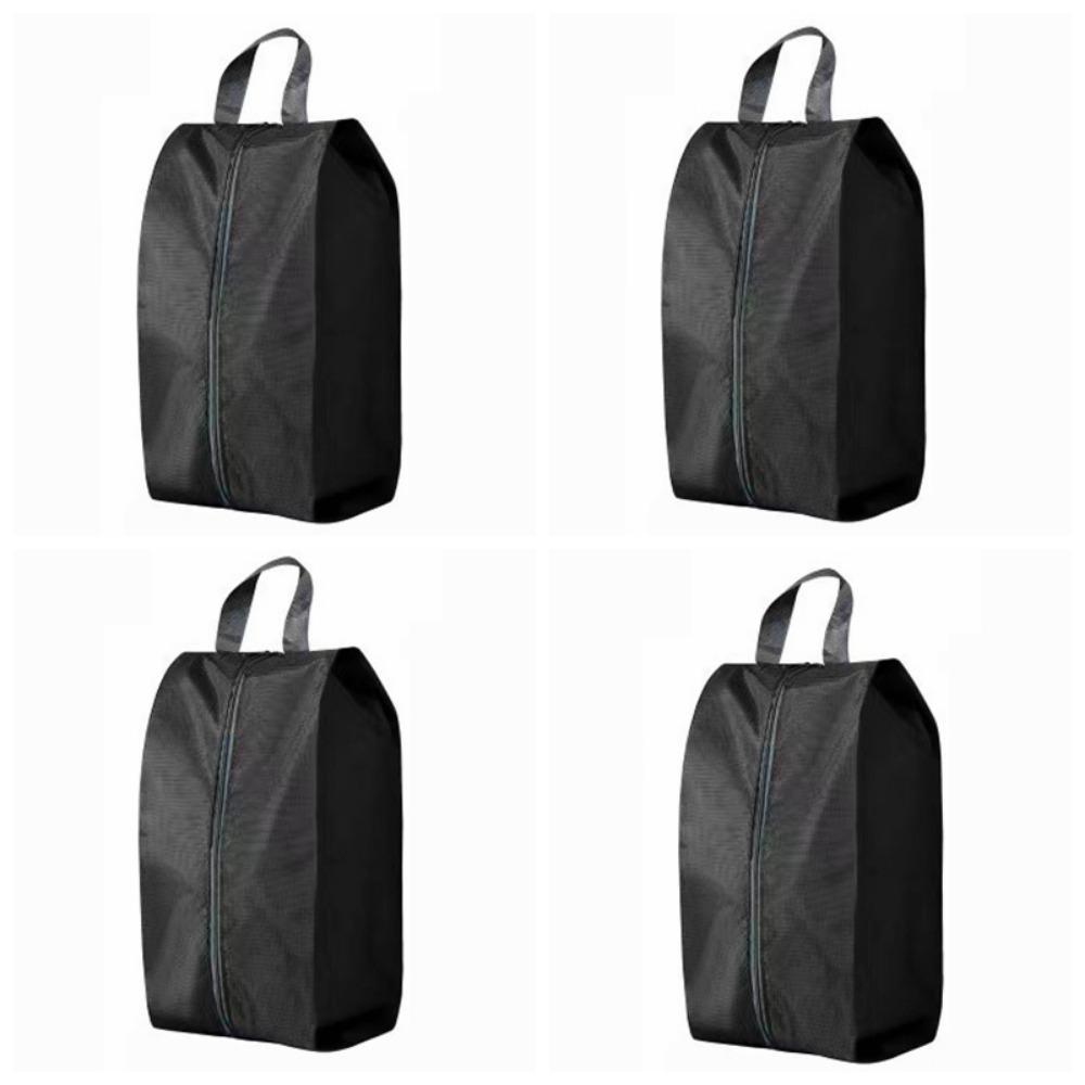 4Pcs Waterproof Shoe Storage Bag Foldable Travel Storage Case Dust-proof Sneaker Bag Unisex