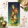 Scooby-Doo Soft Beach Towel Stylish Beach Pool Towel for Summer Seaside Vacation Travel