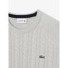 Lacoste Мужской круглый свитер S Cable Ah806e 54n Cca q2nAh806e 54nCca