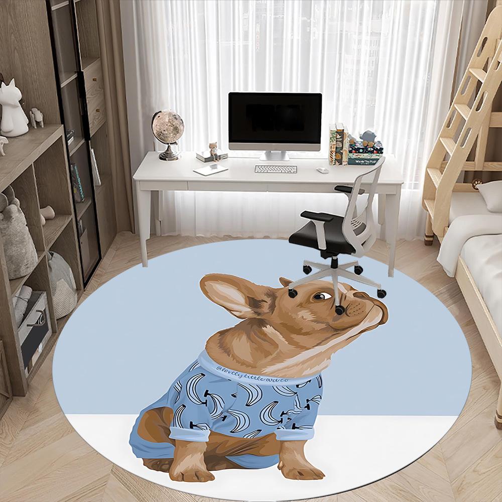 1pc Pet Clothing Chair Carpet for Office, Non-slip, Soft and Durable Office Rug, Perfect for Office yy260131058