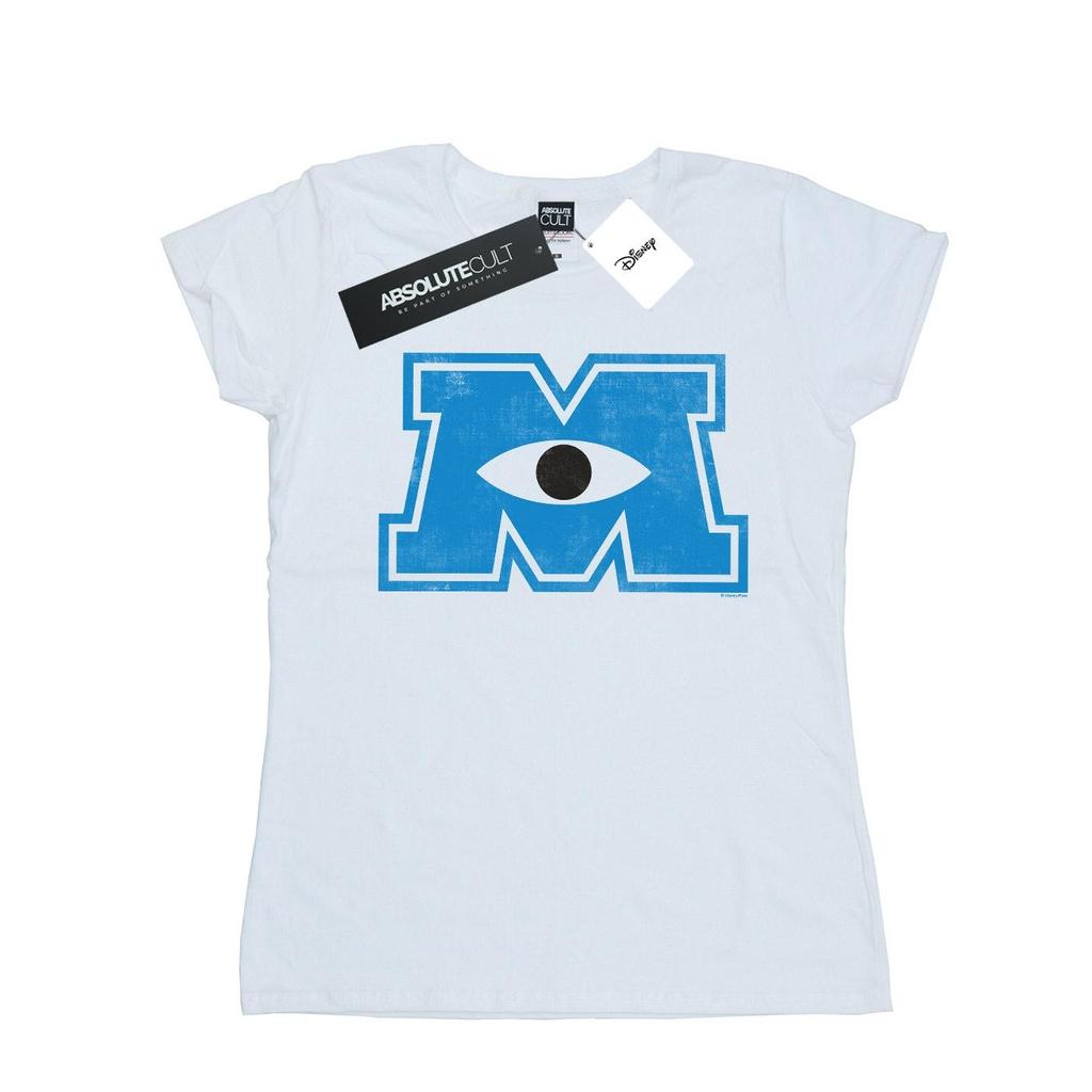 Disney Womens/Ladies Monsters University Monster M Cotton T-Shirt