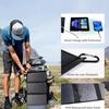 Solar Panel Portable Phone Charger High Conversion Rate Foldable Design Waterproof Single Crystal Silicon Solar Panel Charger