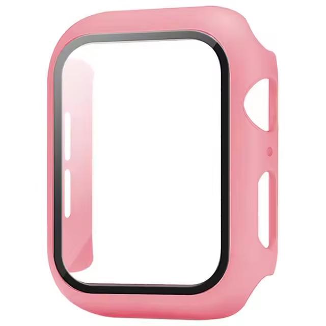 Закаленное Стекло+Чехол Для Apple Watch 11 10 46мм 42мм Ultra 3 49мм Защитная Пленка На Экран Чехол iWatch 9 8 7 6 5 SE 45мм 41мм 44мм Корпус