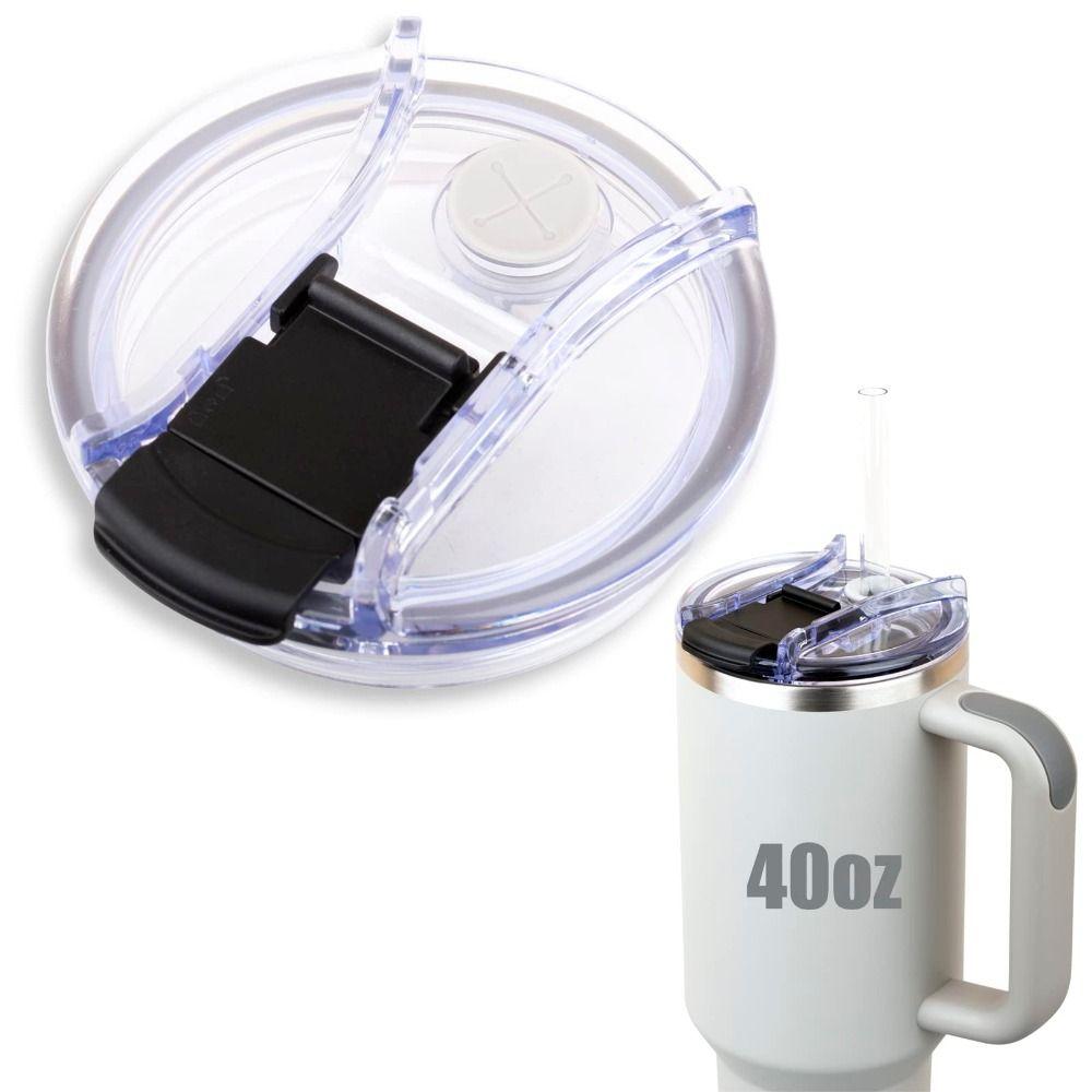 Многоцветный Themos Splash Spill Protective Bottle Cover Пластиковые крышки для Staney Cup с ручкой для чашки