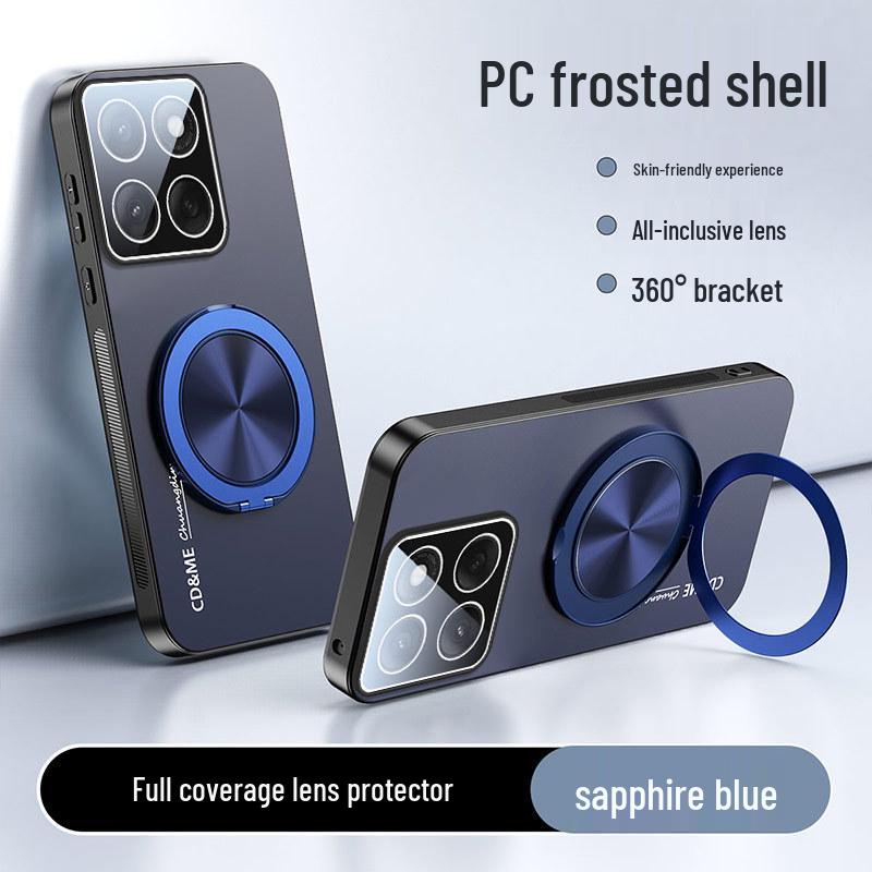 Матовый защитный чехол-подставка для Motorola Edge60 Pro / Edge50 Fusion - Безопасный для кожи чехол для телефона