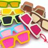 Food Grade Silicone Glasses Bag Vibrant Color Novelty Eyewear Organizer  Summer Camp