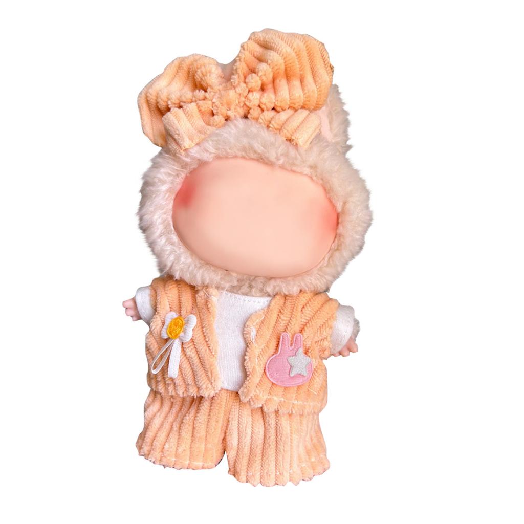 Costume 6.69 Inch Plush Toy Costume High Quality 17cm Doll Replacement Costume Fashion Doll Costume Doll Not Included