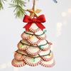 Yousheng Baseball String Lights Christmas Ornament Festive Lantern Design Sports Enthusiast Christmas Decor Holiday Decoration