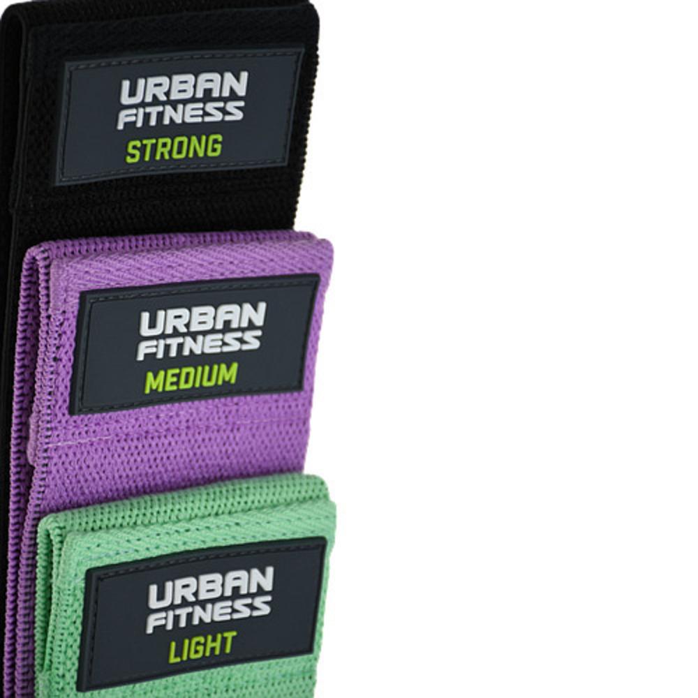 Urban Fitness Equipment Набор тканевых эспандеров (Упаковка из 3 шт.)
