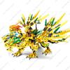 New Ninja Lloyd Golden Ultra Flying Dragon Building Block Set Fighter Figures Classic Movie Model Brick Toys for Kids Boys Gifts