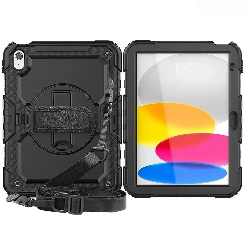 Case For iPad A16 10th 11th Generation 7/8/9th 10.2 Pro 11 12.9 Air 11 13 Air5 4 Mini 7 6 5 4 Shockproof Stand Kids Safe Cover
