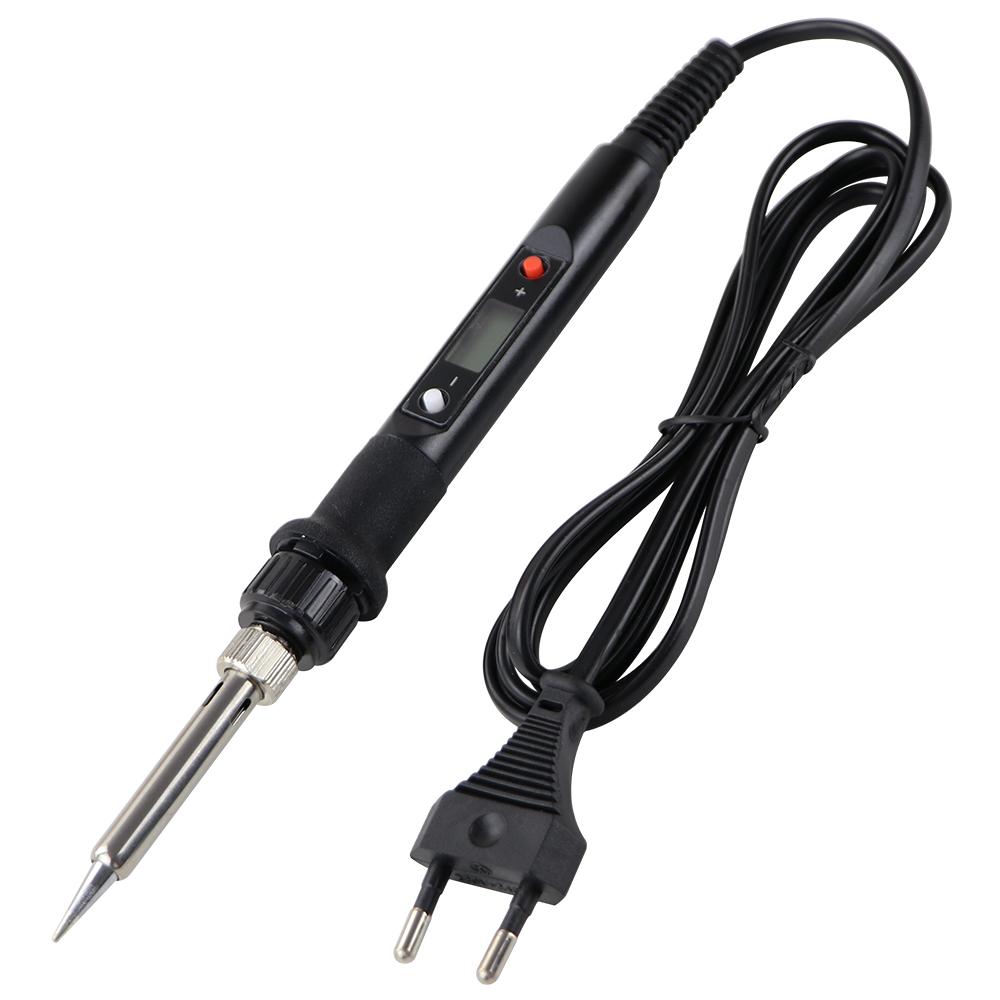 Паяльник 80 Вт с ЖК-дисплеем, регулируемая температура, 220 В 110 В, набор инструментов для распайки и пайки