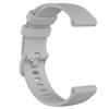 22mm Watch Strap for Samsung Galaxy Watch3 45mm/Asus Zenwatch Silicone Band Grid Texture