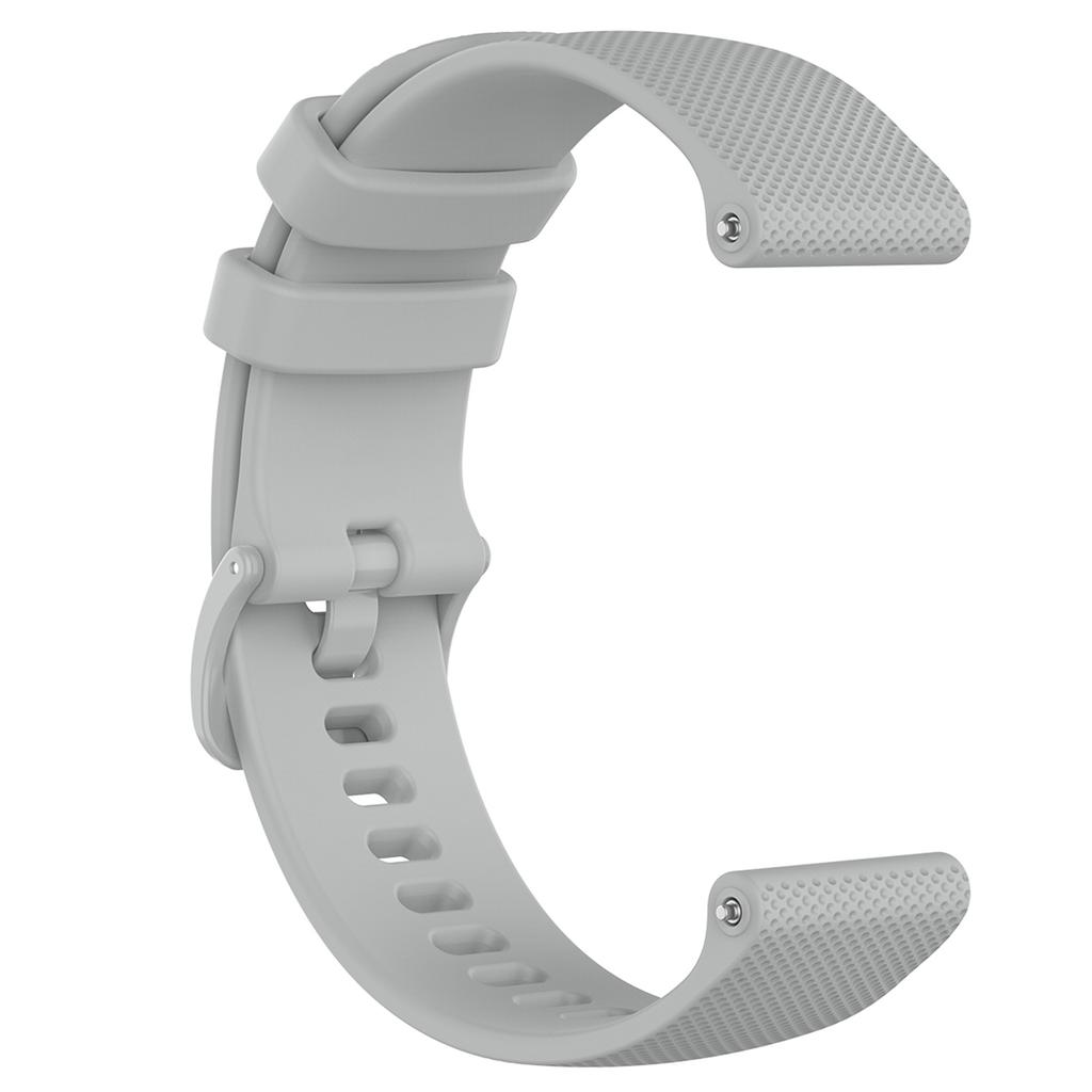 22mm Watch Strap for Samsung Galaxy Watch3 45mm/Asus Zenwatch Silicone Band Grid Texture