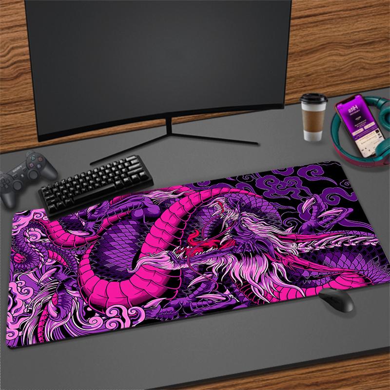 Gaming Mouse Pad Dragon Large Gamer Mousepad Computer Gaming Table Carpet Desk Mat XXL 900x400mm Mouse Mats Rubber Keyboard Pads