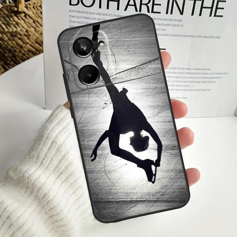 Фигурное катание, танцевальный спорт для Realme 12 Pro Plus 11 10 9 C67 C55 C53 C35 C33 C30 C25s C21Y C15 GT3 GT5 GT Neo 5 Чехол