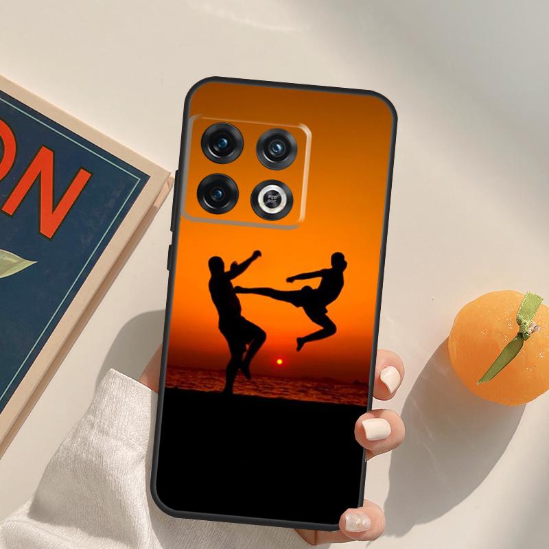Kung Fu Karate Martial Arts Case For OnePlus 12R 13R 13T 10R 15 13 12 11 10T 8T Nord CE 4 3 2 Lite N20 N30 Nord 5 Cover