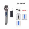 Rechargeable Dual Wireless Handheld Microphone for Outdoor Events and Live Broadcasts