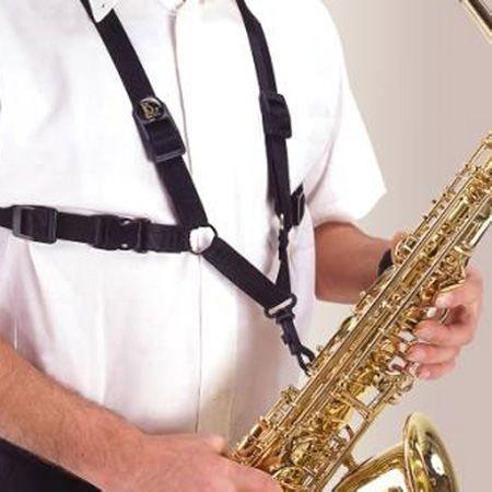 Harnais pour saxophone - BG ABG S40SH - Solutionne le problème du poids et facilite la position des mains